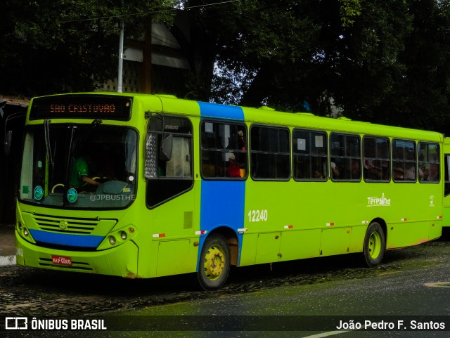 Transportes Therezina 12240 na cidade de Teresina, Piauí, Brasil, por João Pedro F. Santos. ID da foto: 9978593.