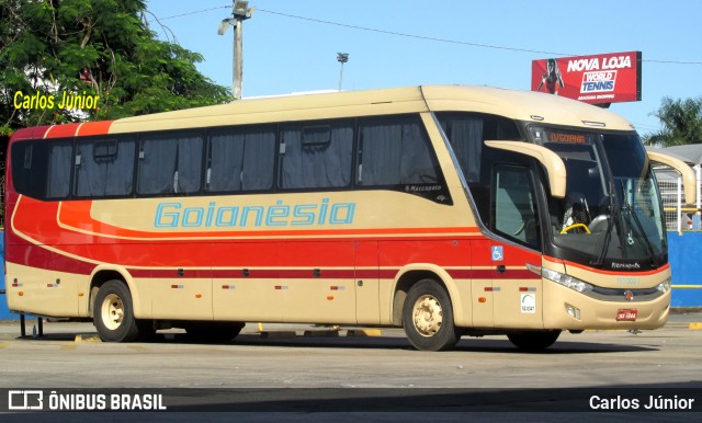 Auto Viação Goianésia 191003-1 na cidade de Goiânia, Goiás, Brasil, por Carlos Júnior. Número da foto: #9979025.