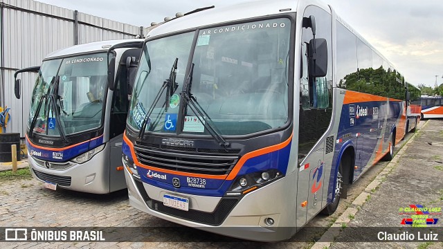 Viação Ideal B28738 na cidade de Rio de Janeiro, Rio de Janeiro, Brasil, por Claudio Luiz. Número da foto: #9979990.