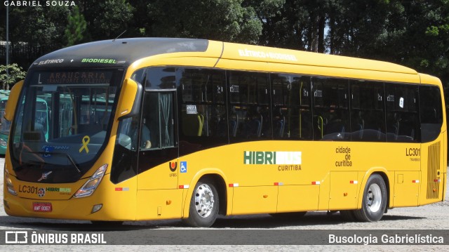 Araucária Transportes Coletivos LC301 na cidade de Curitiba, Paraná, Brasil, por Busologia Gabrielística. ID da foto: 9980207.