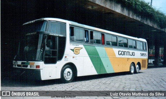Empresa Gontijo de Transportes 5855 na cidade de Belo Horizonte, Minas Gerais, Brasil, por Luiz Otavio Matheus da Silva. Número da foto: #9980911.