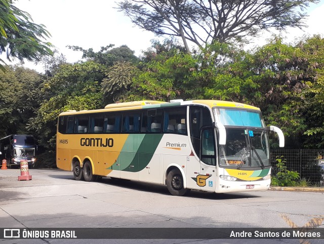 Empresa Gontijo de Transportes 14815 na cidade de São Paulo, São Paulo, Brasil, por Andre Santos de Moraes. ID da foto: 9981456.