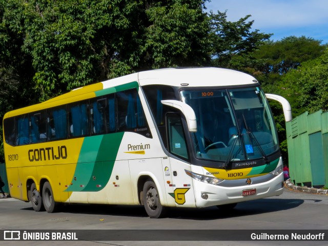 Empresa Gontijo de Transportes 18010 na cidade de São Paulo, São Paulo, Brasil, por Guilherme Neudorff. Número da foto: #9982090.