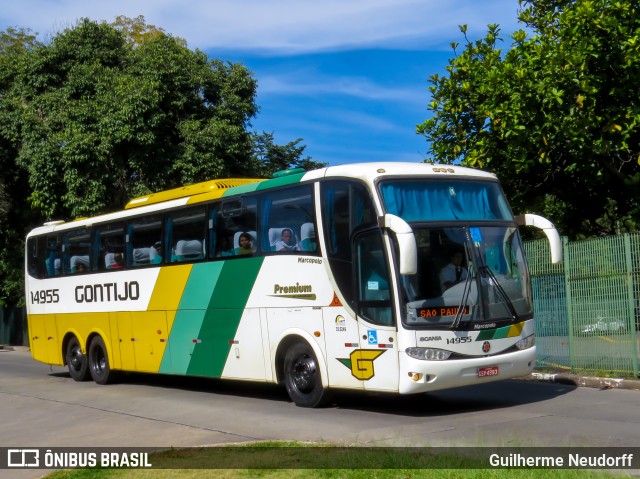 Empresa Gontijo de Transportes 14955 na cidade de São Paulo, São Paulo, Brasil, por Guilherme Neudorff. Número da foto: #9982058.