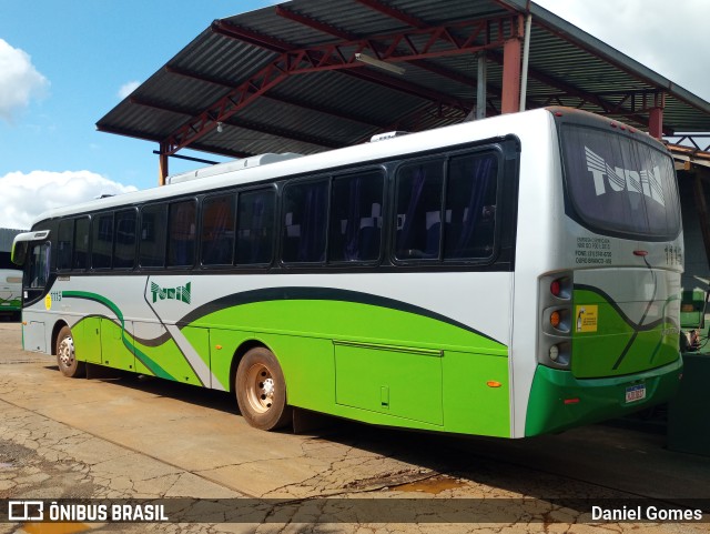 Turin Transportes 1115 na cidade de Ouro Preto, Minas Gerais, Brasil, por Daniel Gomes. ID da foto: 9982208.