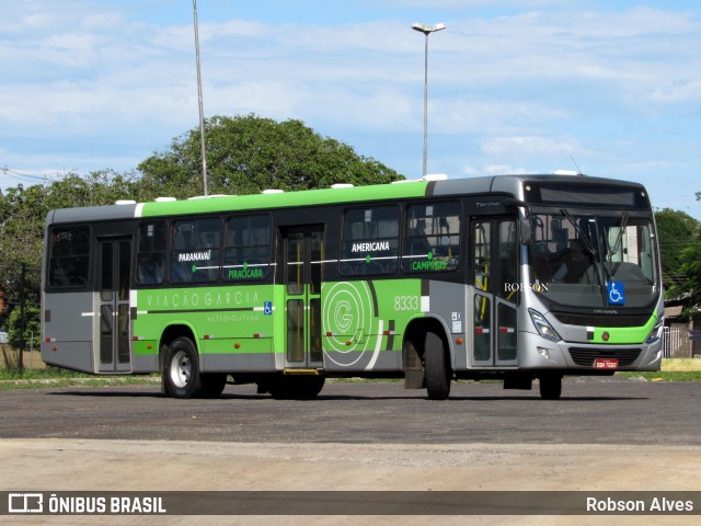 Viação Garcia 8333 na cidade de Paranavaí, Paraná, Brasil, por Robson Alves. ID da foto: 9982480.