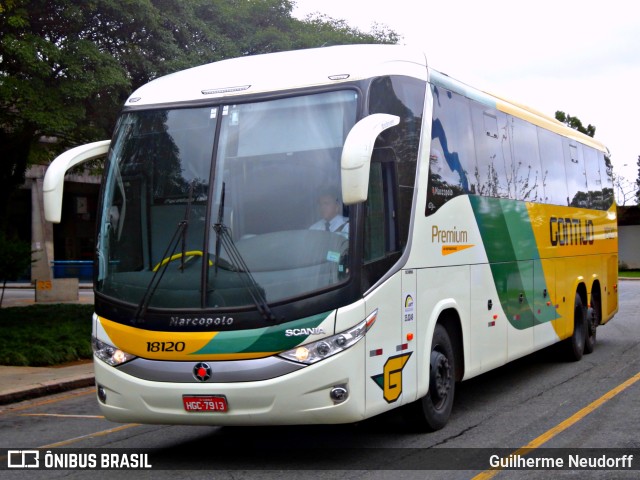 Empresa Gontijo de Transportes 18120 na cidade de Curitiba, Paraná, Brasil, por Guilherme Neudorff. ID da foto: 9982102.