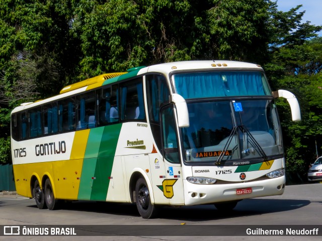 Empresa Gontijo de Transportes 17125 na cidade de São Paulo, São Paulo, Brasil, por Guilherme Neudorff. ID da foto: 9982072.