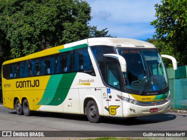 Empresa Gontijo de Transportes 18750 na cidade de São Paulo, São Paulo, Brasil, por Guilherme Neudorff. Número da foto: #9982155.