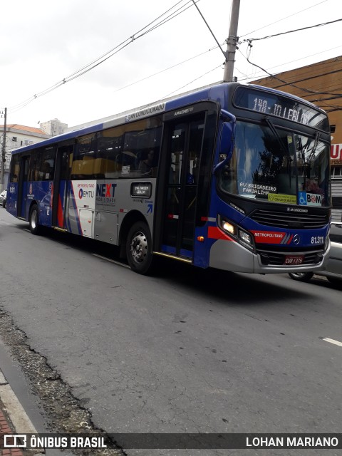 Next Mobilidade - ABC Sistema de Transporte 81.311 na cidade de São Caetano do Sul, São Paulo, Brasil, por Lohan Mariano. Número da foto: #9982537.