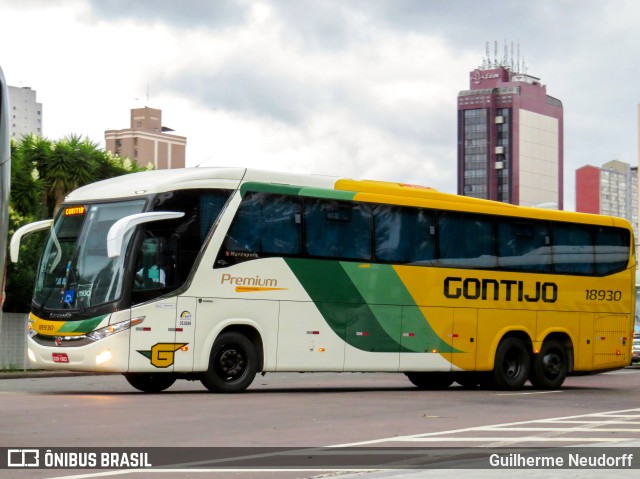 Empresa Gontijo de Transportes 18930 na cidade de Curitiba, Paraná, Brasil, por Guilherme Neudorff. ID da foto: 9982189.