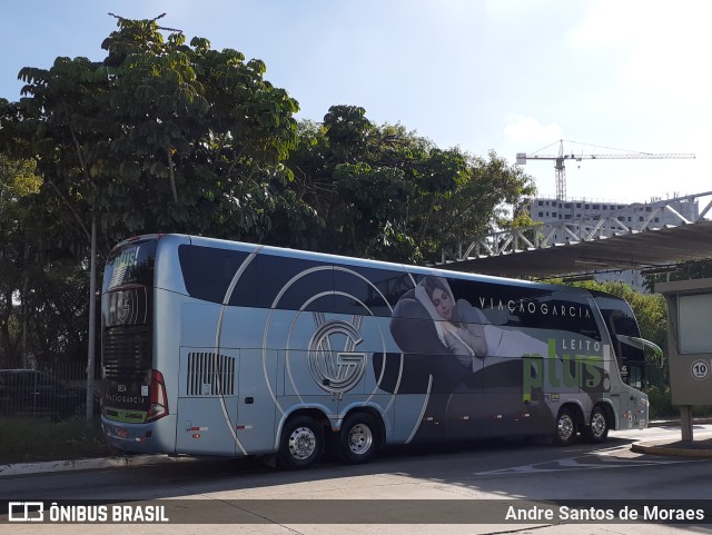 Viação Garcia 8834 na cidade de São Paulo, São Paulo, Brasil, por Andre Santos de Moraes. Número da foto: #9981369.