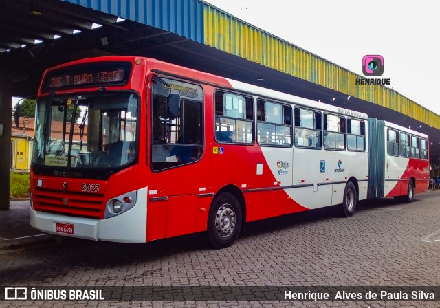 Itajaí Transportes Coletivos 2027 na cidade de Campinas, São Paulo, Brasil, por Henrique Alves de Paula Silva. Número da foto: #9983111.