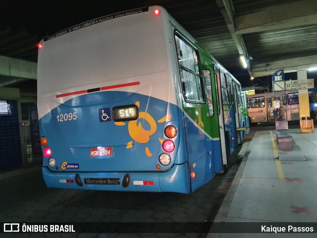Viação Praia Sol 12095 na cidade de Vila Velha, Espírito Santo, Brasil, por Kaique Passos. Número da foto: #9982979.