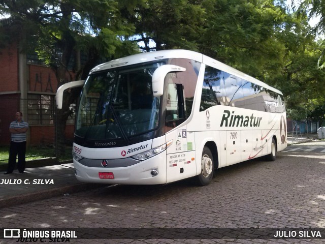 Rimatur Transportes 7600 na cidade de Porto Alegre, Rio Grande do Sul, Brasil, por JULIO SILVA. Número da foto: #9983100.