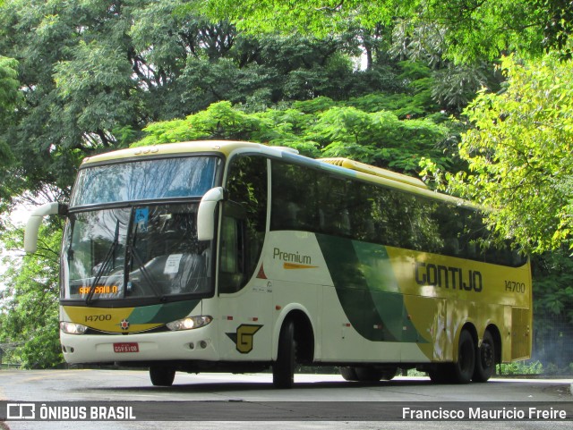 Empresa Gontijo de Transportes 14700 na cidade de São Paulo, São Paulo, Brasil, por Francisco Mauricio Freire. ID da foto: 9985234.