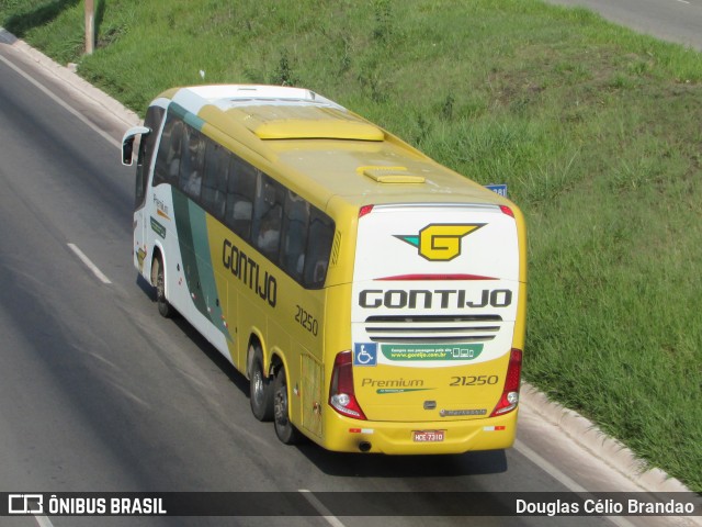 Empresa Gontijo de Transportes 21250 na cidade de Belo Horizonte, Minas Gerais, Brasil, por Douglas Célio Brandao. ID da foto: 9985799.