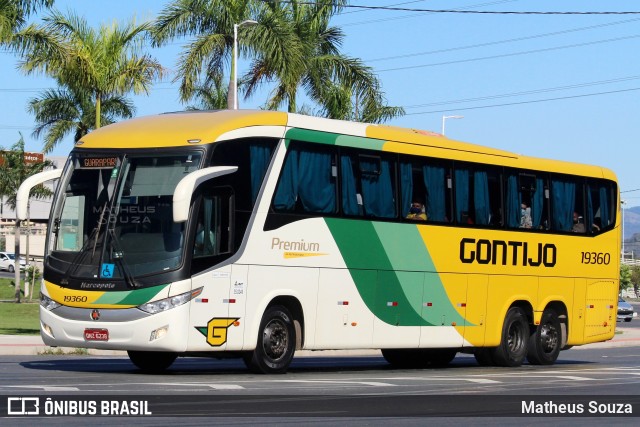 Empresa Gontijo de Transportes 19360 na cidade de Vitória, Espírito Santo, Brasil, por Matheus Souza. Número da foto: #9985806.