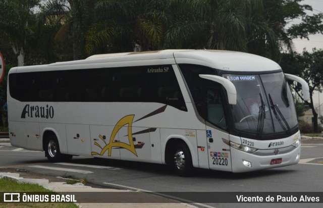 Viação Araujo 20220 na cidade de São Paulo, São Paulo, Brasil, por Vicente de Paulo Alves. ID da foto: 9983529.