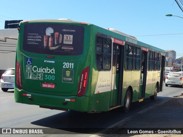 Rápido Cuiabá Transporte Urbano 2011 na cidade de Cuiabá, Mato Grosso, Brasil, por Leon Gomes. Número da foto: #9983466.