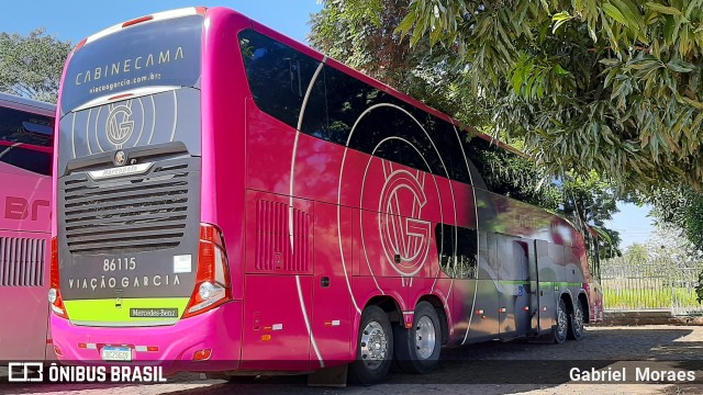 Viação Garcia 86115 na cidade de Loanda, Paraná, Brasil, por Gabriel  Moraes. ID da foto: 9983472.