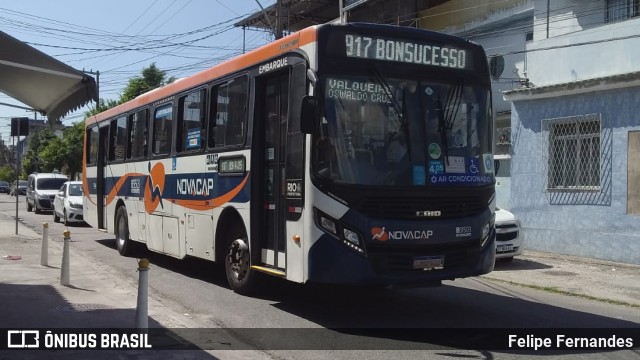 Viação Novacap B51503 na cidade de Rio de Janeiro, Rio de Janeiro, Brasil, por Felipe Fernandes. ID da foto: 9985413.