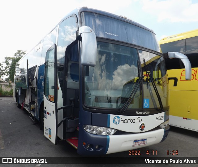 Santa Fé Viagens e Turismo 8025 na cidade de Belo Horizonte, Minas Gerais, Brasil, por Vicente de Paulo Alves. ID da foto: 9983637.