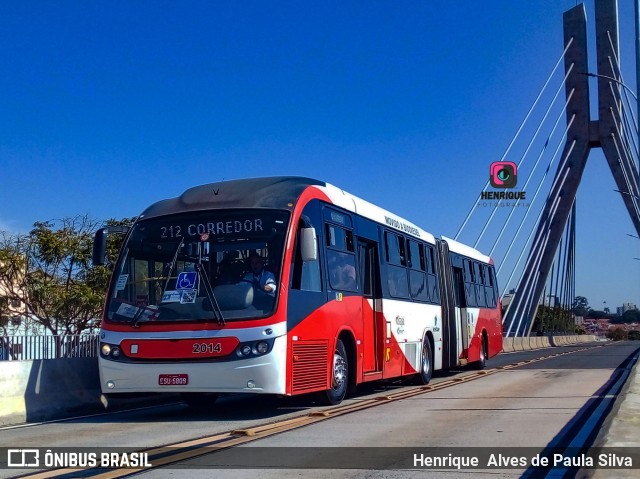 Itajaí Transportes Coletivos 2014 na cidade de Campinas, São Paulo, Brasil, por Henrique Alves de Paula Silva. Número da foto: #9983112.