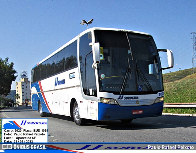 JJ Sorocaba Locadora e Transporte 5020 na cidade de Aparecida, São Paulo, Brasil, por Paulo Rafael Peixoto. Número da foto: #10049559.