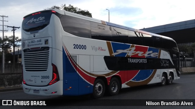 Arte Transportes e Turismo 20000 na cidade de Belo Horizonte, Minas Gerais, Brasil, por Nilson Brandão Alves. Número da foto: #10052101.