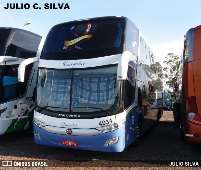 Omegatur 4034 na cidade de Porto Alegre, Rio Grande do Sul, Brasil, por JULIO SILVA. Número da foto: #10052270.