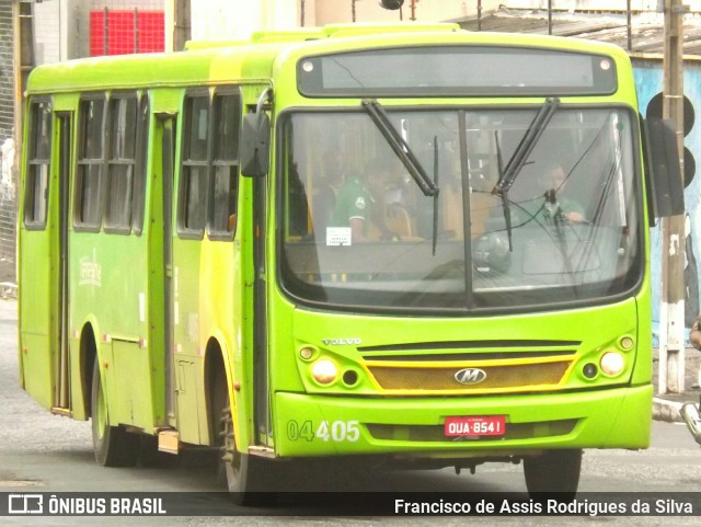 Transcol Transportes Coletivos 04405 na cidade de Teresina, Piauí, Brasil, por Francisco de Assis Rodrigues da Silva. ID da foto: 10049320.