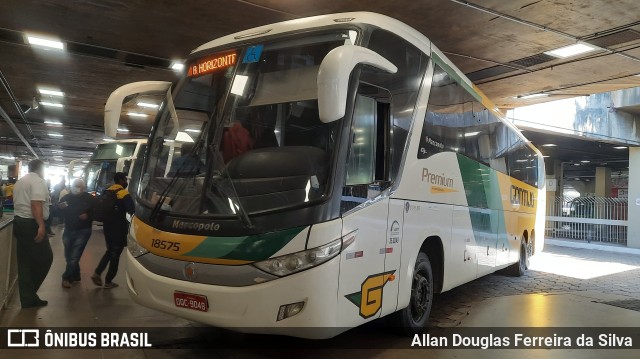Empresa Gontijo de Transportes 18575 na cidade de Belo Horizonte, Minas Gerais, Brasil, por Allan Douglas Ferreira da Silva. Número da foto: #10052141.