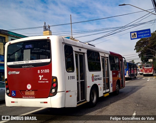 Auto Viação Transcap >> Auto Bless Transportes 8 5180 na cidade de São Paulo, São Paulo, Brasil, por Felipe Goncalves do Vale. Número da foto: #10050247.