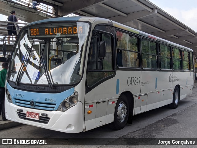 Viação Redentor C47847 na cidade de Rio de Janeiro, Rio de Janeiro, Brasil, por Jorge Gonçalves. Número da foto: #10051544.