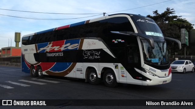 Arte Transportes e Turismo 20000 na cidade de Belo Horizonte, Minas Gerais, Brasil, por Nilson Brandão Alves. Número da foto: #10052091.