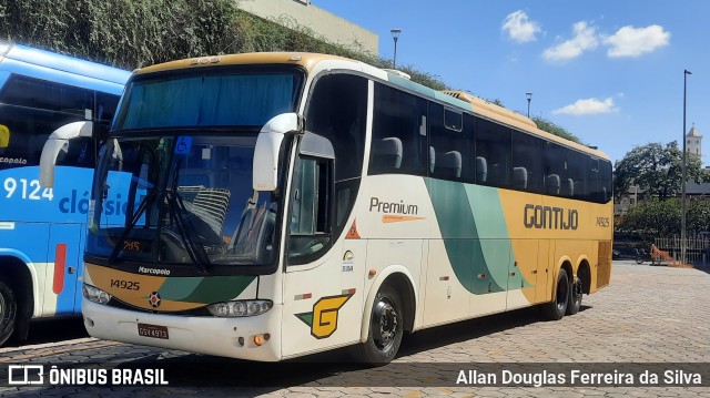 Empresa Gontijo de Transportes 14925 na cidade de Belo Horizonte, Minas Gerais, Brasil, por Allan Douglas Ferreira da Silva. Número da foto: #10052207.