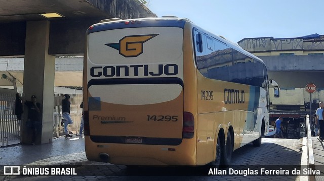 Empresa Gontijo de Transportes 14295 na cidade de Belo Horizonte, Minas Gerais, Brasil, por Allan Douglas Ferreira da Silva. Número da foto: #10052184.
