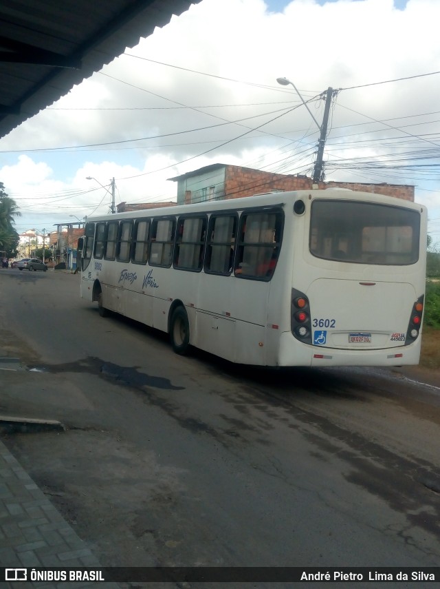 Expresso Vitória Bahia 3602 na cidade de Lauro de Freitas, Bahia, Brasil, por André Pietro  Lima da Silva. Número da foto: #10050974.