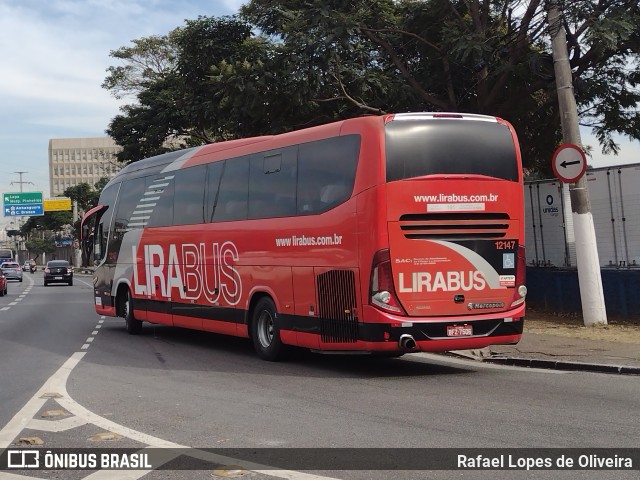 Lirabus 12147 na cidade de São Paulo, São Paulo, Brasil, por Rafael Lopes de Oliveira. Número da foto: #10049889.