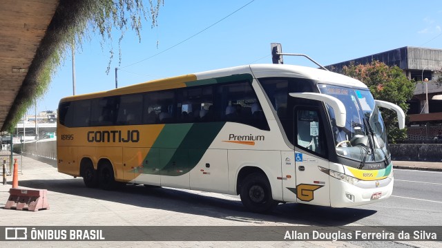 Empresa Gontijo de Transportes 18195 na cidade de Belo Horizonte, Minas Gerais, Brasil, por Allan Douglas Ferreira da Silva. Número da foto: #10052202.