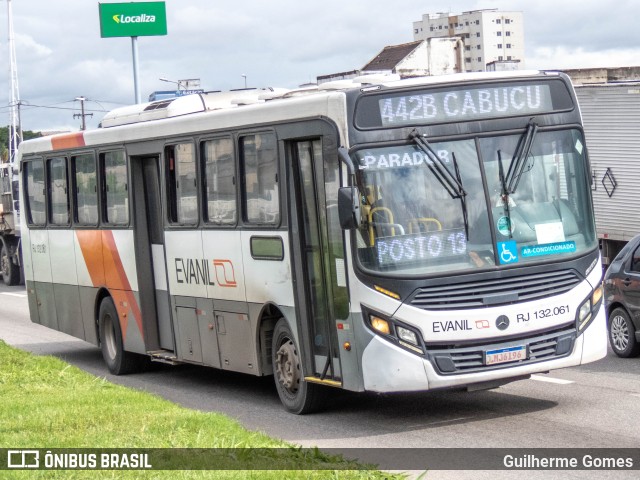 Evanil Transportes e Turismo RJ 132.061 na cidade de Nova Iguaçu, Rio de Janeiro, Brasil, por Guilherme Gomes. Número da foto: #10051263.