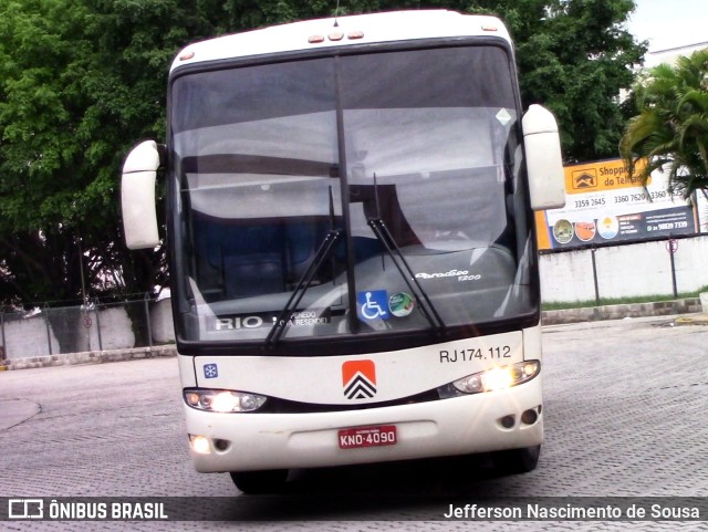 Viação Cidade do Aço RJ 174.112 na cidade de Resende, Rio de Janeiro, Brasil, por Jefferson Nascimento. Número da foto: #10050188.