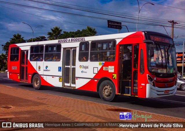 Itajaí Transportes Coletivos 2986 na cidade de Campinas, São Paulo, Brasil, por Henrique Alves de Paula Silva. Número da foto: #10049571.