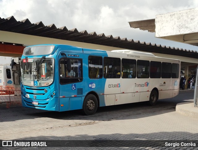 Viação Satélite 25611 na cidade de Serra, Espírito Santo, Brasil, por Sergio Corrêa. Número da foto: #10049453.