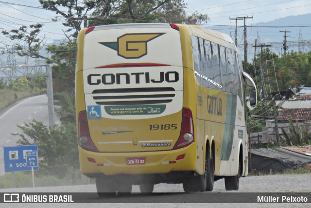 Empresa Gontijo de Transportes 19185 na cidade de Rio Largo, Alagoas, Brasil, por Müller Peixoto. ID da foto: 10049841.