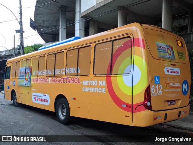 Tijuquinha - Auto Viação Tijuca 612 na cidade de Rio de Janeiro, Rio de Janeiro, Brasil, por Jorge Gonçalves. ID da foto: 10049473.