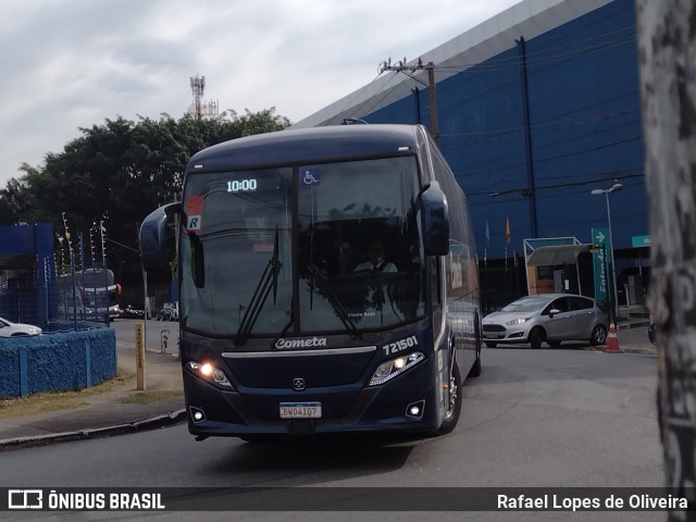 Viação Cometa 721501 na cidade de São Paulo, São Paulo, Brasil, por Rafael Lopes de Oliveira. Número da foto: #10049838.