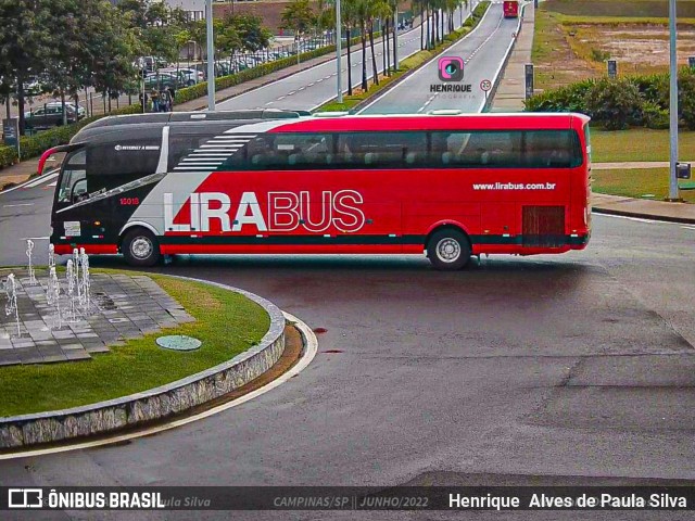 Lirabus 15018 na cidade de Campinas, São Paulo, Brasil, por Henrique Alves de Paula Silva. Número da foto: #10051086.
