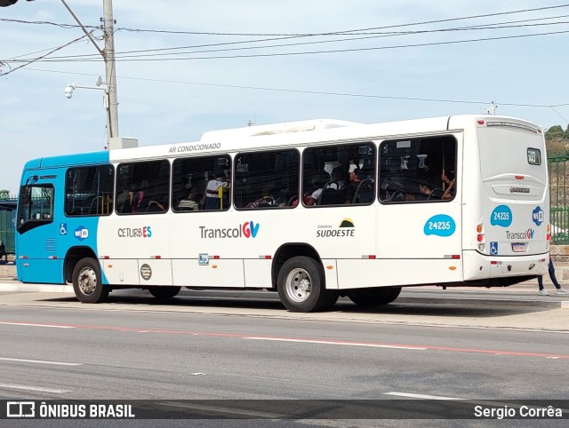 Unimar Transportes 24235 na cidade de Vitória, Espírito Santo, Brasil, por Sergio Corrêa. Número da foto: #10049471.